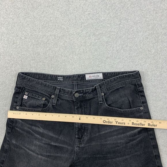 AG Adriano Goldschmied Jeans Men 36x26 Hemmed The Everett Slim Straight Stretch - Picture 8 of 15